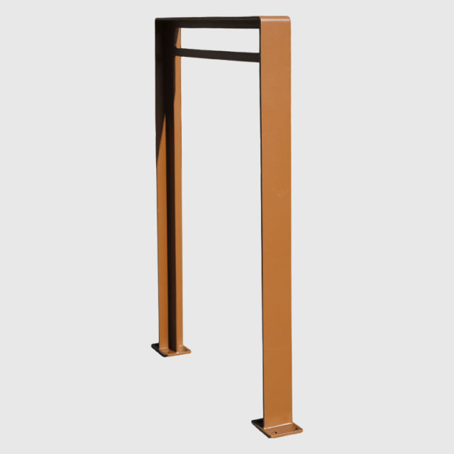 Heavy-Duty Galvanized Steel U-Shape Bike Stand - yalau