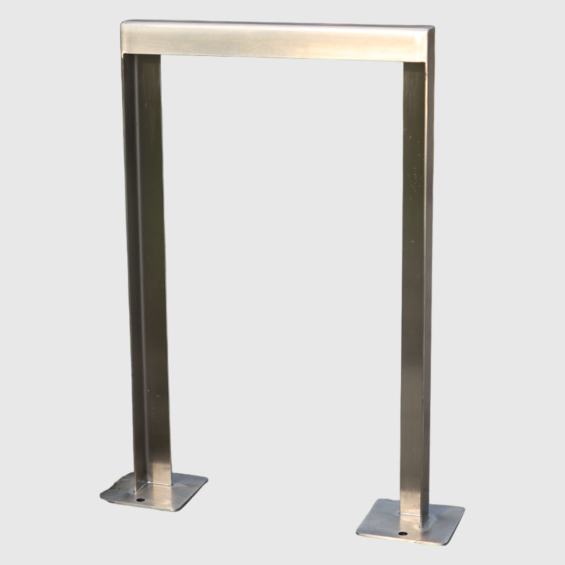 Double-Sided Steel Bicycle Rack - Galvanized or Stainless Steel