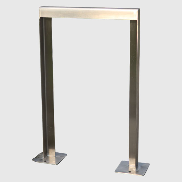 Double-Sided Steel Bicycle Rack - Galvanized or Stainless Steel