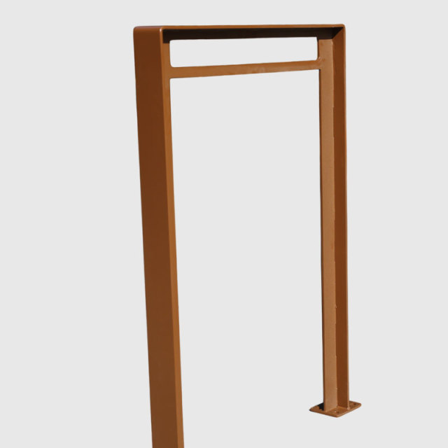 Heavy-Duty Galvanized Steel U-Shape Bike Stand - yalau