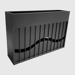 Commercial Metal Planter Box - Outdoor Privacy Screen Divider