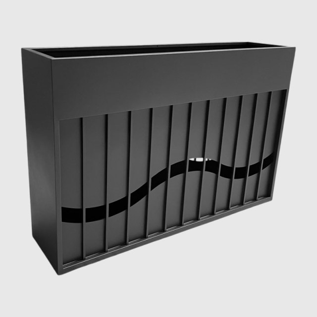 Commercial Metal Planter Box - Outdoor Privacy Screen Divider