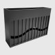 Commercial Metal Planter Box - Outdoor Privacy Screen Divider