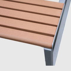 Heavy-Duty Park Picnic Table - Double-Sided 6ft Outdoor Bench Set