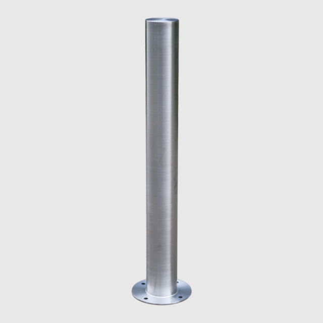 Stainless Steel Bollard - Fixed Parking Security and Safety Post