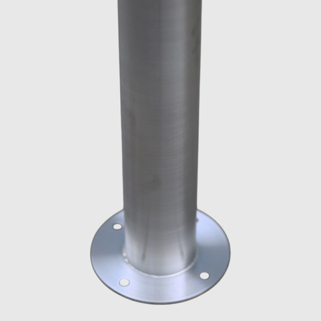 Stainless Steel Bollard - Fixed Parking Security and Safety Post