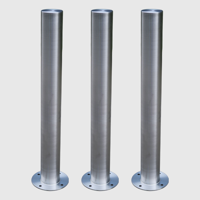 Stainless Steel Bollard - Fixed Parking Security and Safety Post