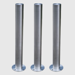 Stainless Steel Bollard - Fixed Parking Security and Safety Post