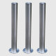 Stainless Steel Bollard - Fixed Parking Security and Safety Post