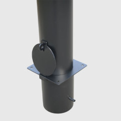 Removable Safety Bollard - IP68 316 Stainless Steel Parking Post