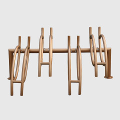 Gold Plated Bike Rack - Premium  Stainless Steel for Outdoor Parking