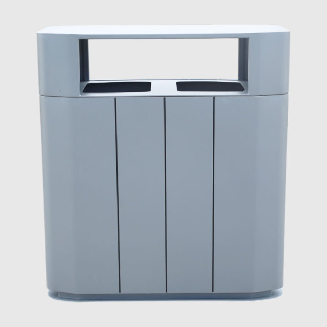 Classifying Recycling Bin - Weatherproof Public Space Receptacle
