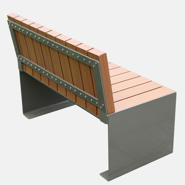 Outdoor Wooden Park Bench - Commercial Grade Yalau