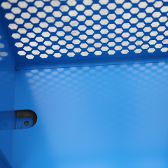 Commercial 60-Gallon Trash Bin - Weatherproof Stainless Steel - yalau