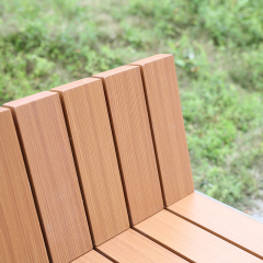 Outdoor Wooden Park Bench - Commercial Grade Yalau