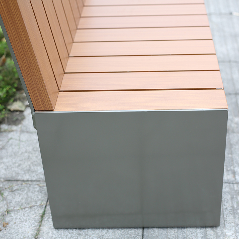 Outdoor Wooden Park Bench - Commercial Grade Yalau
