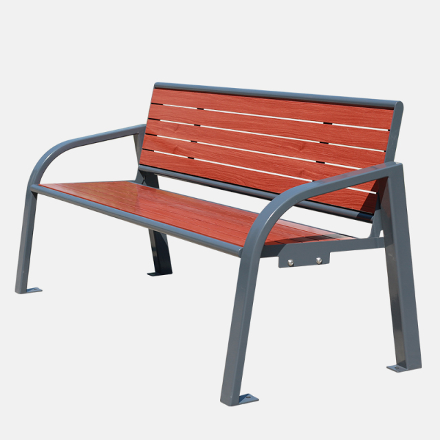3-Seater Outdoor Park Bench 400kg Capacity Weatherproof