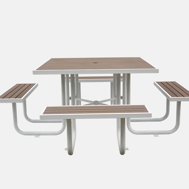 WPC Picnic Table - Square Outdoor Dining Set