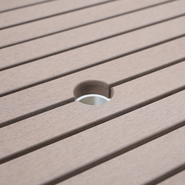 WPC Picnic Table - Square Outdoor Dining Set