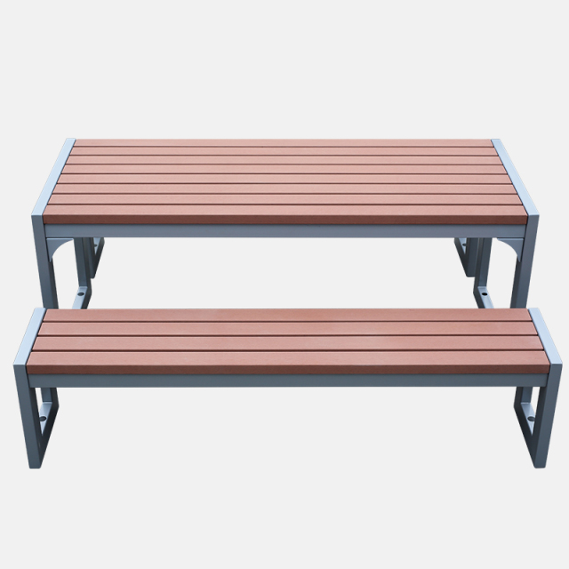 6-Person Outdoor Picnic Table with Durable Recycled Plastic Wood