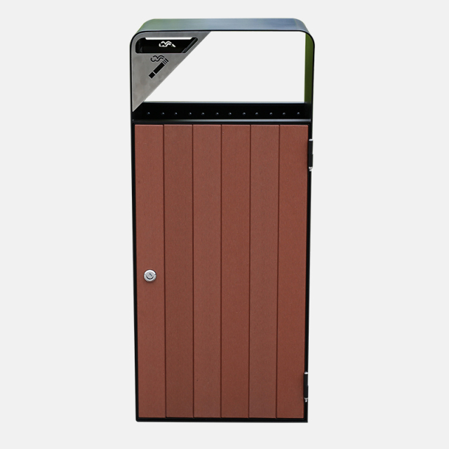 Commercial Anti-Vandal Trash Cans - Custom Sizes , Designs