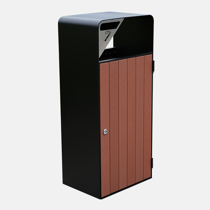 Commercial Anti-Vandal Trash Cans - Custom Sizes , Designs
