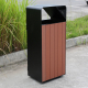 Commercial Anti-Vandal Trash Cans - Custom Sizes , Designs