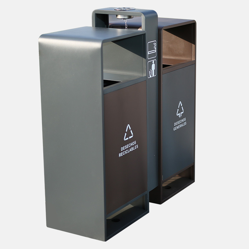 Commercial Stainless Steel Trash Can - Coastal Grade by Arlau