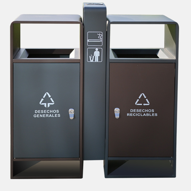 Commercial Stainless Steel Trash Can - Coastal Grade by Arlau