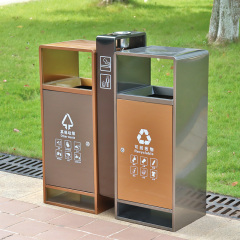 Commercial Stainless Steel Trash Can - Coastal Grade by Arlau