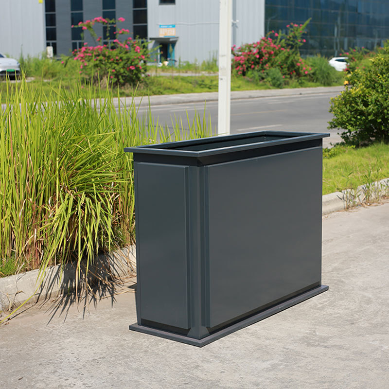 Durable Commercial Landscape Planters Corrosion Resistant Steel