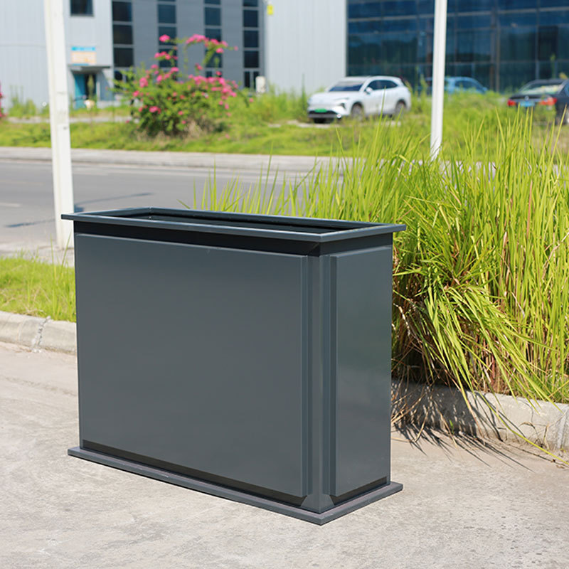 Durable Commercial Landscape Planters Corrosion Resistant Steel