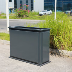 Durable Commercial Landscape Planters Corrosion Resistant Steel