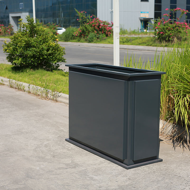 Durable Commercial Landscape Planters Corrosion Resistant Steel