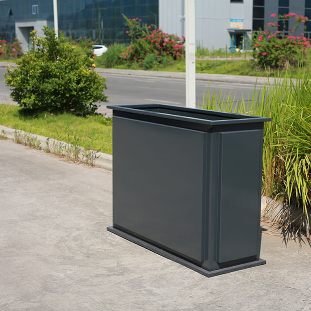 Durable Commercial Landscape Planters Corrosion Resistant Steel