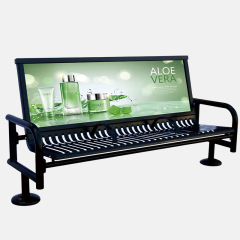 Advertising Bench - Custom Billboard Park Bench-6ft