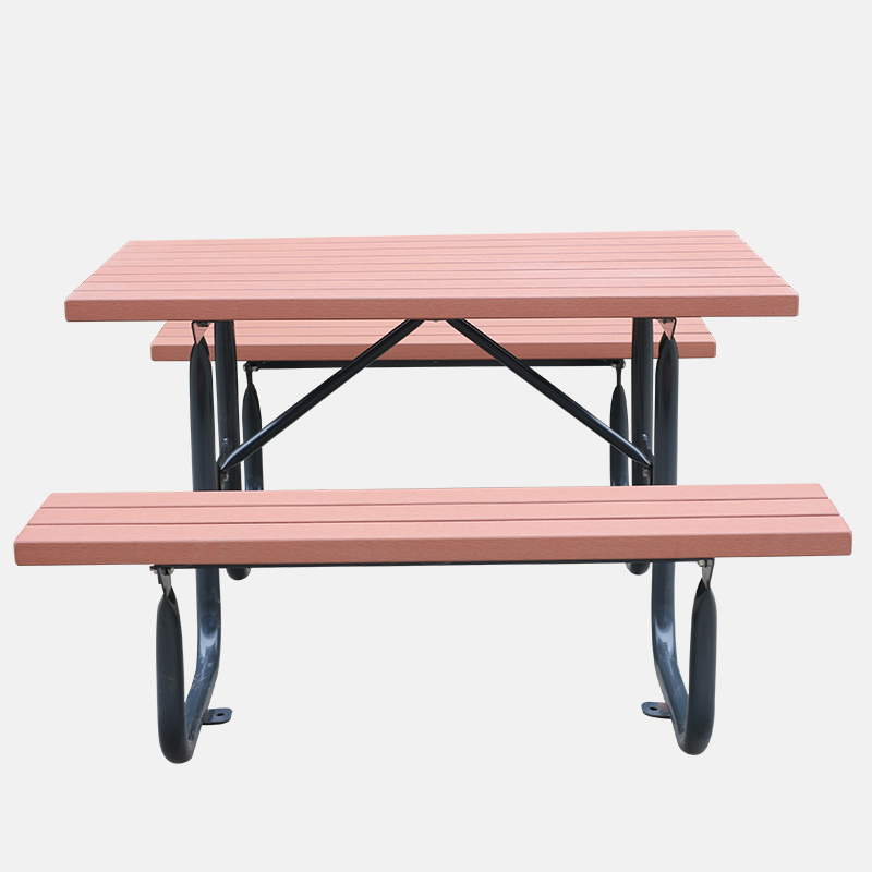 Commercial Outdoor Dining Set - Weather-Resistant Park Table