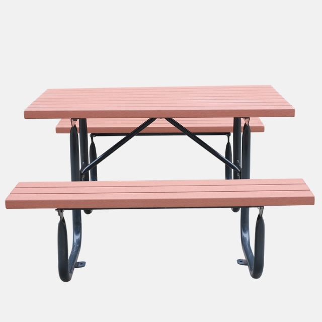 Commercial Outdoor Dining Set - Weather-Resistant Park Table
