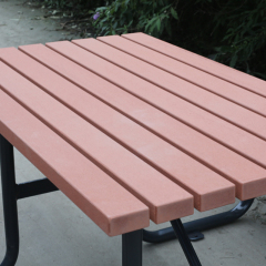 Commercial Outdoor Dining Set - Weather-Resistant Park Table