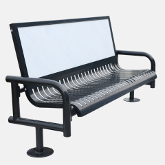 Advertising Bench - Custom Billboard Park Bench-6ft