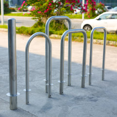 U-Shape Bike Rack - Compact & Durable Stainless Steel Parking