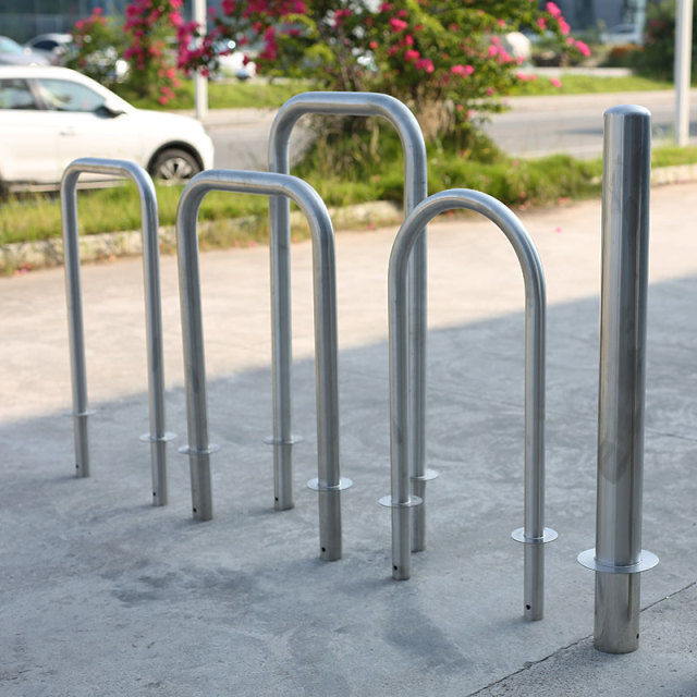 Secure Double-Sided Bike Parking Stand - Cycle Stand for Public Spaces