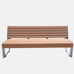 Cast Aluminum Park Bench - Low-Maintenance & Durable - yalau