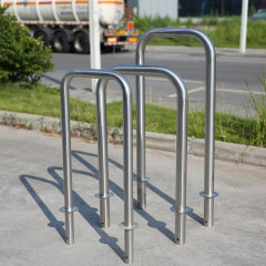 U-Shape Bike Rack - Compact & Durable Stainless Steel Parking