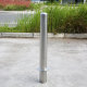 304 Stainless Steel Bollard - Domed Top Pre-Buried Safety Post