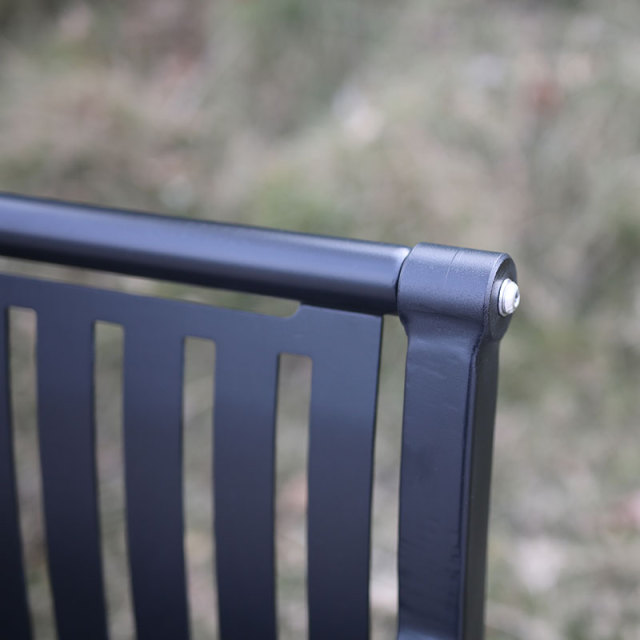 Wrought Iron Garden Bench - 6ft Heavy Duty Outdoor