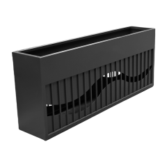 Outdoor Metal Flower Box Powder Coated Steel Custom Sizes Arlau