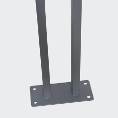 Minimalist Bike Rack - Dual-Pole Commercial Grade Parking Stand