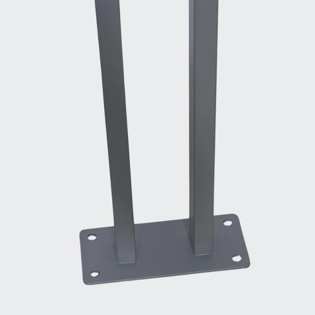 Minimalist Bike Rack - Dual-Pole Commercial Grade Parking Stand