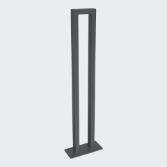 Minimalist Bike Rack - Dual-Pole Commercial Grade Parking Stand